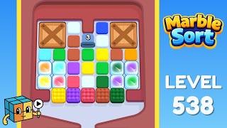 Marble Sort Level 538 Walkthrough Solution