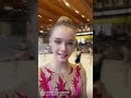 Transformation for rhythmic gymnastics competition - The race went very well and I am very happy.