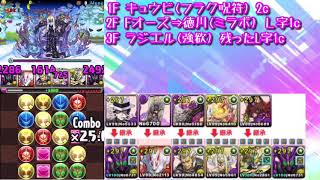 【パズドラ】秘才の氷城 周回編成！ プトティラ×プトティラ！【代用多数アリ！】