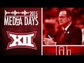 Lon Kruger On Oklahoma's 2015-16 Expectations - Big 12 Media Days | CampusInsiders