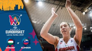 Hungary v Slovenia - Full Game - FIBA Women's EuroBasket - Final Round 2019