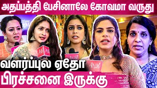 பட்டிமன்ற பேச்சாளர் பாரதி பாஸ்கர் நெத்தியடி பதில் : Sruti Nakul | Archana | Zaara | Bharathibaskar