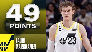 Lauri Markkanen GOES OFF for CAREER-HIGH 49 Points In Jazz W | January 5, 2023