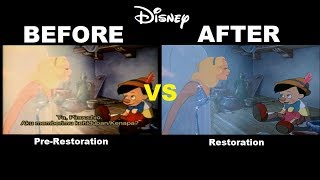 Pinocchio Restoration Comparison