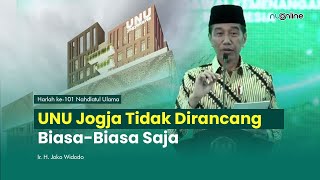 Presiden Jokowi Resmikan Gedung 9 Lantai UNU Jogja: NU Punya 9 Bintang! | Resepsi Harlah ke-101 NU