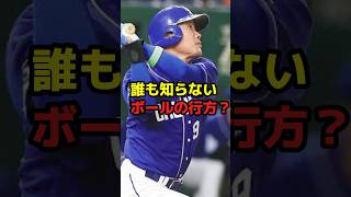 誰も知らないボールの行方？#shorts #野球 #プロ野球 #行方不明 #ボール #珍プレー #阪神タイガース