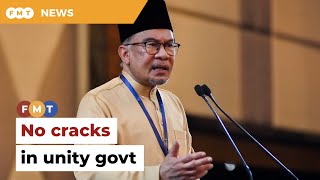 No cracks in unity govt, good luck to the agitators, says Anwar