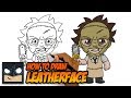 How To Draw Leatherface | Halloween Drawing Tutorial