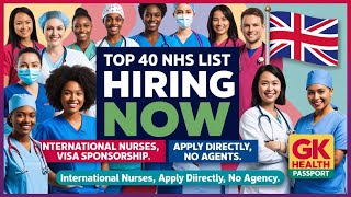 NHS TRUST HIRING NOW NURSES 2025   IN UK RIGHT NOW?#nursingjobs #nhsnurse #nhsukjobs #nmc#nursejobs