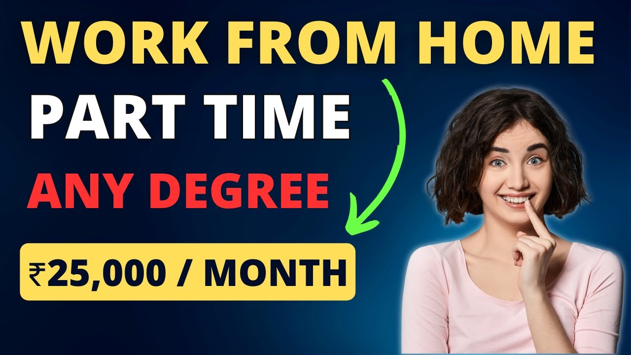 Part Time Work From Home Jobs | Online Jobs At Home | Best Online Work ...