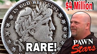 Top 6 Silver Barber Quarter Dollar Coins Valuable USA Quarter's that could be in Your Pocket Change!