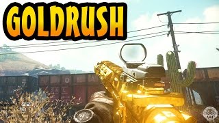COD Ghosts: GOLDRUSH Gameplay! Black Wolf Field Order & Minecarts (Call of Duty Ghost Nemesis DLC 4)