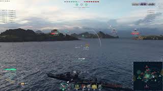 WOWS 2021 03 18 結構頑張った気もするけどこんなもんか 北風 ランク戦 FHD