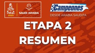 DAKAR 2025 EN VIVO | RESUMEN DE LA ETAPA 2 DESDE ARABIA - Campeones 06/01/2025