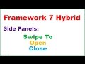 Framework 7 Hybrid Apps Ep.04 : Swipeable Side Panels - With ListViews