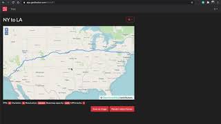 How to animate routes using Google maps and Geofoobar