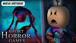 PROBAMOS UN NUEVO JUEGO de HORROR CORTO en ROBLOX!!