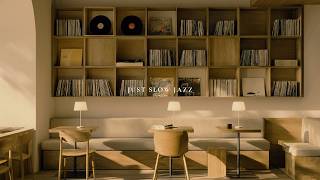 Warm Sunlight in a Quiet Cafe, Moments of Pure Solace | Luminous Winter Jazz