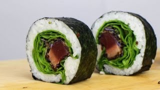 Seared Tuna Sushi Roll Recipe