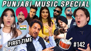 Punjabi Music for the first time | Diljit Dosanjh | Sidhu Moose Wala | Gurdas Maan | Imran Khan