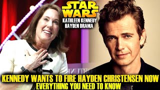 Kathleen Kennedy Wants To Fire Hayden Christensen Now! This Is Desperate (Star Wars Explained)
