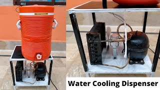 Water Cooling Dispenser Make Electric Water Cooler From Compressor Homemade Wate