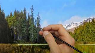 Painting Trees with Oil Paint | Episode 152