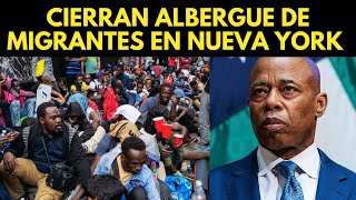 CIERRAN ALBERGUE EN NUEVA YORK CON MÁS DE 2 MIL PERSONAS ¡MEGAOPERATIVO!