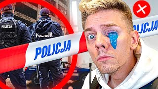 POLICJA MNIE ZGARNĘŁA...! 😳