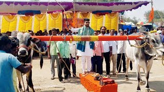 రామగిరి సేద్యపు ఎద్దుల విభాగం బండలాగుడు పోటీల 1 వ జత గున్న ఆనంద్ రెడ్డి\u0026 నల్లవెల్లి రాములు