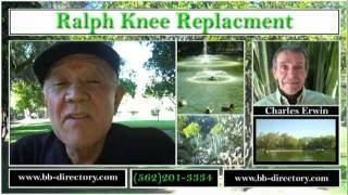 Ralph Knee Replacment, REDUCE PAIN,ACCELERATES HEALING, ENABLES FASTER REHABILITATION