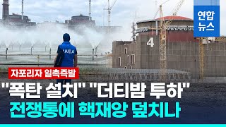 자포리자 원전에 전운…우크라·러 서로 "적군공격 임박" / 연합뉴스 (Yonhapnews)