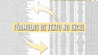 Fórmulas de Texto no Excel