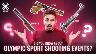 What are Sport shooting events at the Olympics and how they are played?