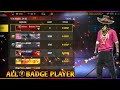 All V Badge Player || Free Fire || Mohit Gaming