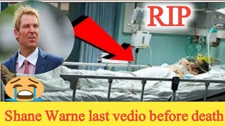 Shane Warne last video before death//Shane Warne message to women cricket team in his last video
