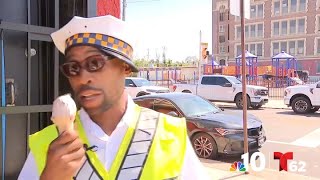WATCH: Crossing guard describes crash at Philly school playground