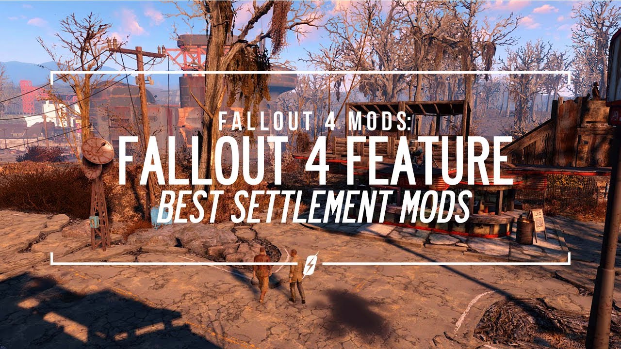 Fallout 4 XB1 Mods: Best Settlement Mods - YouTube