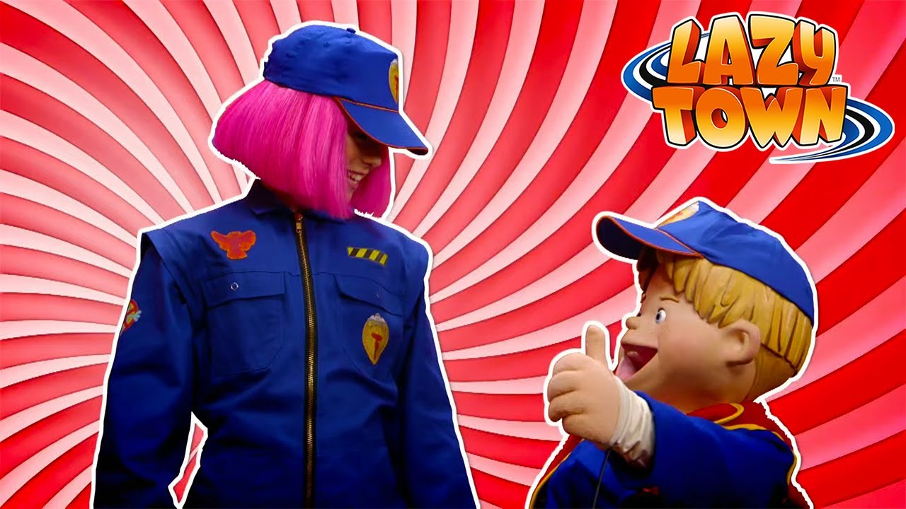 Super Plumbers Lazy Town Compilation Full Episodes Youtube