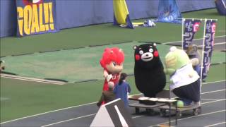 2012年4月30日　ニータンvsくまモン障害物競走その１