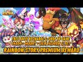 Rainbow Story Premium Reward - Free Daily Rechange & Shop 6480¥ + Skin Fashion Mount Wing & Pet