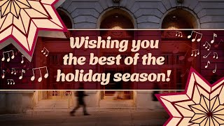 2022 Holiday Greetings from Manhattan School of Music