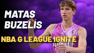 Matas Buzelis NBA G League Ignite vs Perth Wildcats Preseason Highlights