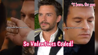 SO VALENTINES DAY CODED! ANTHONY BRIDGERTON/ JOHNATHAN BAILEY MAKES FANS MISS MEN WHO DO THIS