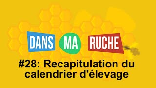 #28-Récapitulation du calendrier d'élevage des reines