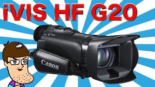 iVIS HF G20を開封して画質検証！