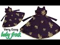 Step by Step Umbrella Cut Frock Cutting and stitching | Umbrella Cut Frock Cutting for Beginners