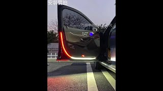 車門警示燈 雙色爆閃 車門警示燈條 車門燈 警示燈 防撞燈 防撞 車燈 大燈 方向燈 倒車燈 煞車燈 車門防撞條