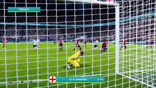 PES 2021 - UEFA EURO 2020 - Group D Match 31 - Czech Republic vs England LIVE