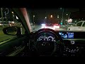 2014 lexus gs450h 345ps pov night city driving 4k